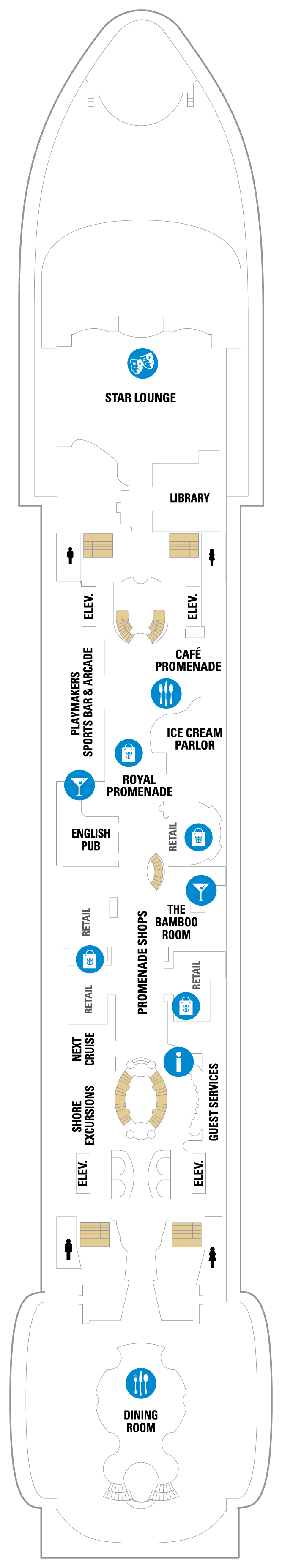 Deck plan of 5