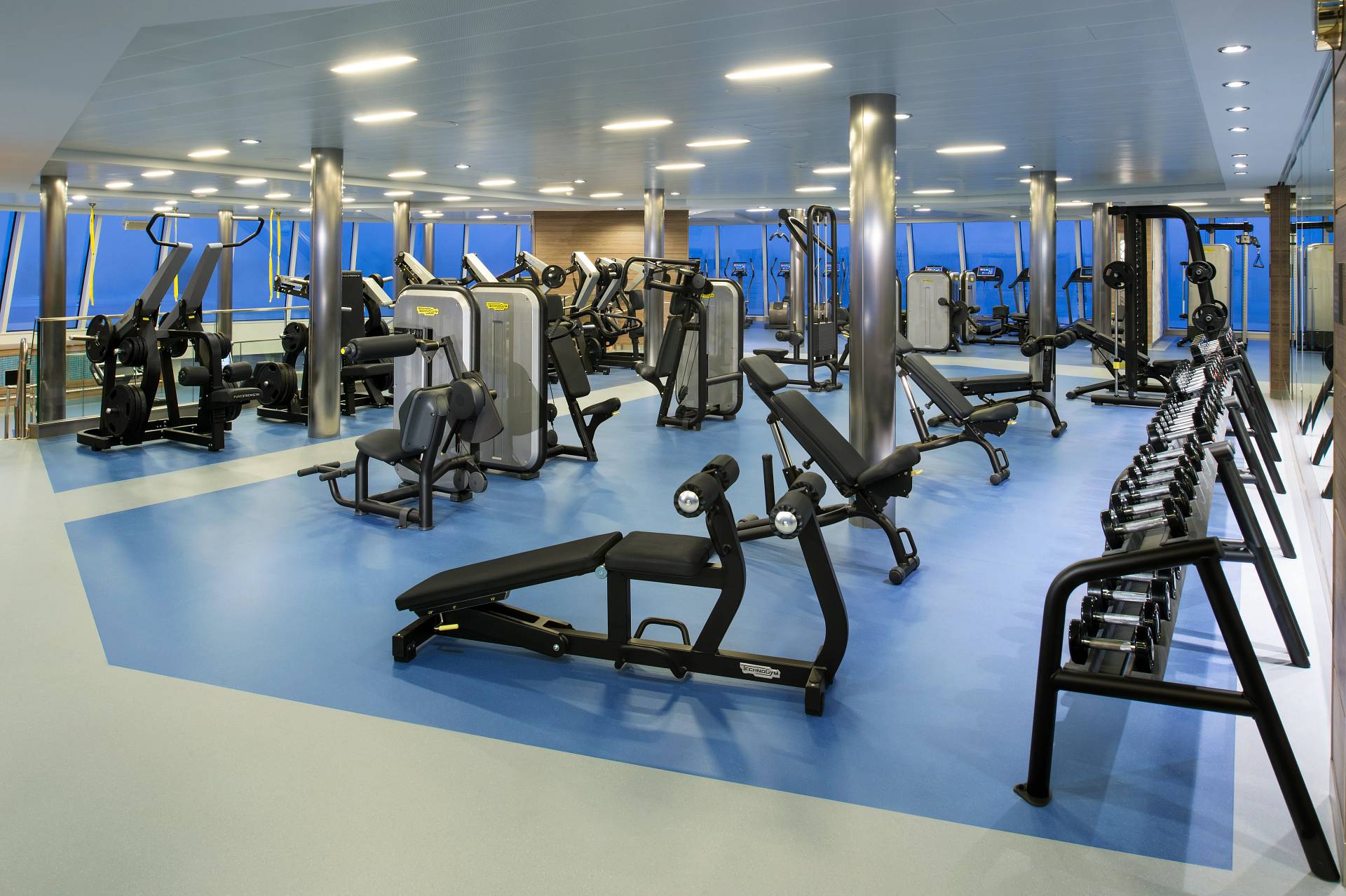 Image showing Vitality At Sea Fitness Center